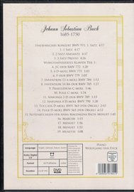 DVD Pianomasterpieces Johann Sebastian Bach
