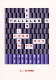 PATER, J.J. de - Even puzzelen - deel 4
