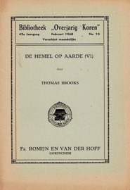 BROOKS, Thomas - De hemel op aarde - 6e preek (BOK)