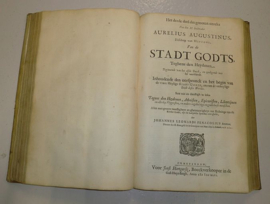 AUGUSTINUS, Aurelius - XXII Boecken van de Stadt Gods