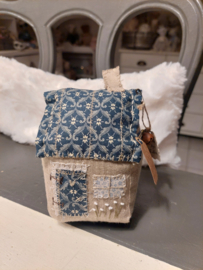 HUISJE BLAUW klein