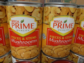 Pieces and Stems Mushroom / Mega Prime / 425 gram