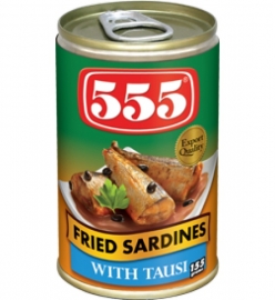 Sardines Tausi / 555 / 155 gram