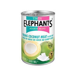 Young Coconut Meat / Twin Elephant / 425 gram