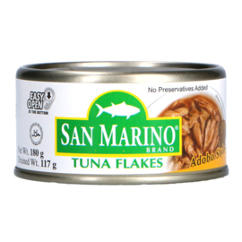 Tuna flakes - Adobo / San Marino / 180 gram
