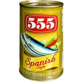 Sardines Spanish Style / 555 / 155 gram