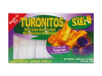 Turonitos Lumpia Saba  Ube / Golden Saba / 454 gram