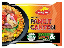 Pancit Canton Sweet & Spicy / Lucky me / 80 Gram