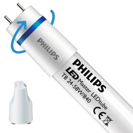 Philips MAS LEDTube 24W/840 (=58W TL), natuurlijk wit L.150 cm