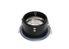 Waterdichte (IP65) badkamer spot GU10, geborsteld aluminium