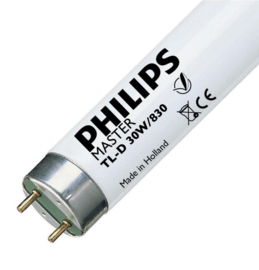 Philips TL buis 30W/830 warm wit (3000K)