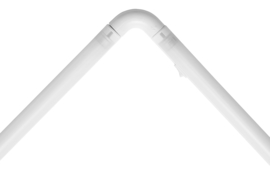 HoLight T5 bocht 90°, wit