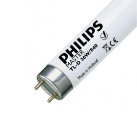 Philips TL buis 36W/840, natuurlijk wit  (4000K)