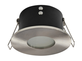 Waterdichte (IP65) badkamer spot GU10, geborsteld aluminium