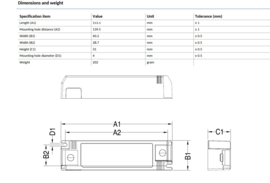 Philips LED transformator G2 24V DC  3-60W 220-240V