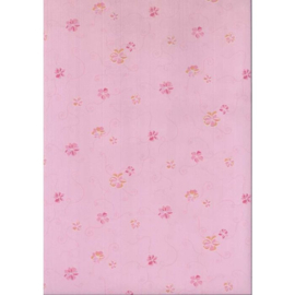 Roze Bloemen Behang 76438