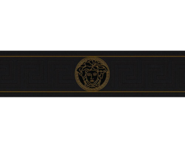 Versace Behangrand 935224 zwart goud klassiek