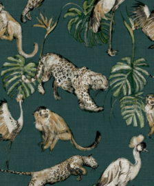 Behang jungle dieren 9705