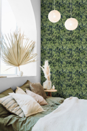 Behang met sparren