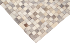 Vloerkleed In Leather Patch Mosaic 300X200CM 9010741200300