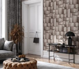 Behang met 3d effect