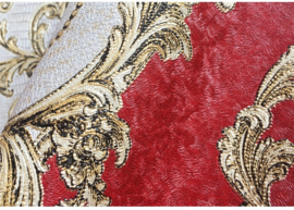 versace Barok behang klassiek rood goud   360206