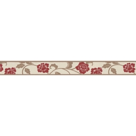 behangrand rood bloemen smal as creation 282019