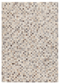Vloerkleed In Leather Patch Mosaic 300X200CM 9010741200300