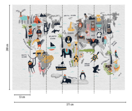 A.S Creation Metropolitan Stories The Wall Behang 38297-1