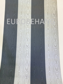 Zwart Grijs Streep Behang 7285-15