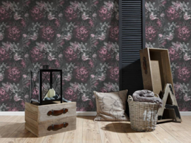 Bloemen Behang trendy 38509-3