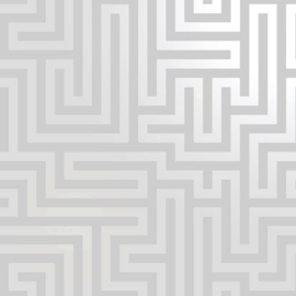 Dutch Wallcoverings Indulgence - Maze Grey 12910 Behang
