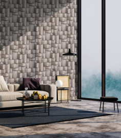 Behang met 3d effect