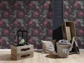 Bloemen Behang trendy 38509-4