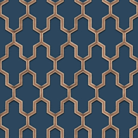 Dutch Wallcoverings Wall Fabric Geometric Behang WF121027