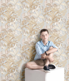 Behang met jungle dieren