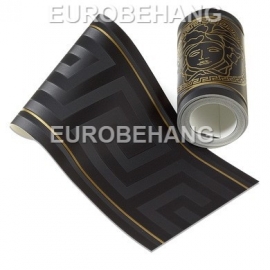 Versace Behangrand 93522-4 zwart goud klassiek