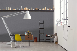 DONKER GRIJS BETONLOOK BEHANG - AS Creation Metropolitan Stories 369115