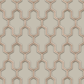Dutch Wallcoverings Wall Fabric Geometric Behang WF121023