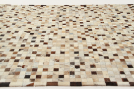 Vloerkleed In Leather Patch Mosaic 300X200CM 9010752160230