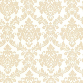 Barok behang wit goud glitter 13701-50