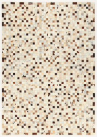Vloerkleed In Leather Patch Mosaic 300X200CM 9010752160230
