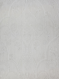 Beige Crème Damask Behang 80704