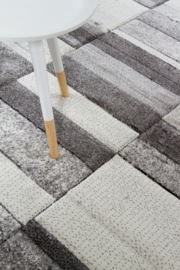 Vloerkleed Ray E Grey White 29990160230
