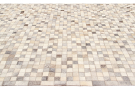 Vloerkleed In Leather Patch Mosaic 300X200CM 9010741200300