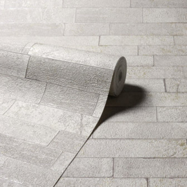 ZWAAR VINYL BEHANG 295201 MET GLANS
