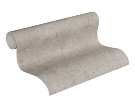 BEIGE GRIJS BETONLOOK BEHANG - AS Creation Metropolitan Stories 369111