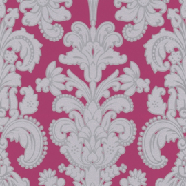 Barok Roze Grijs Behang 9698-29