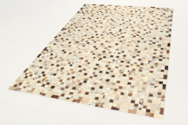 Vloerkleed In Leather Patch Mosaic 300X200CM 9010752160230