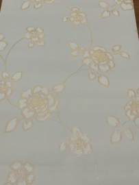 Italiaanse Vinyl Bloemen Behang 55103